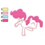 Pinkie Pie Applique Embroidery Design 02